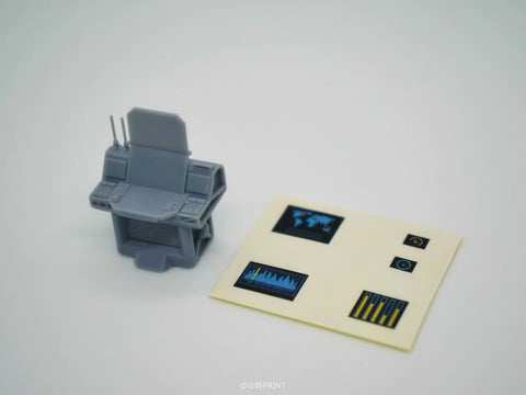 【Make-To-Order】FEITE FTDC-06 & FTDC-07 Swivel Chair & Control Panel for Dia-Nauts (Diaclone Personnels ) Diaclone Upgrade Kit