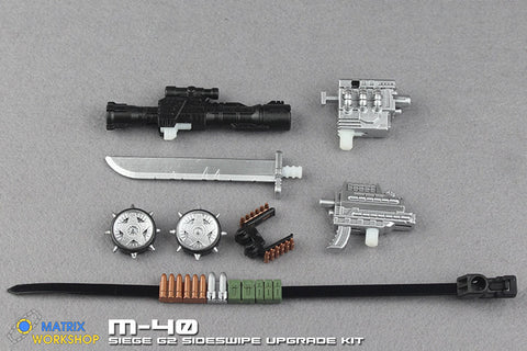 Matrix Workshop M-40 M40 Weapons  for WFC Siege G2 Black Sideswipe / Alpha Strike Upgrade Kit (Painted)