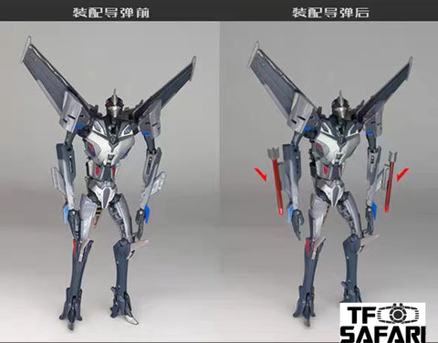 Go Better Studio GX-16 Missiles for TFP Deluxe Grade Starscream Upgrade Kit