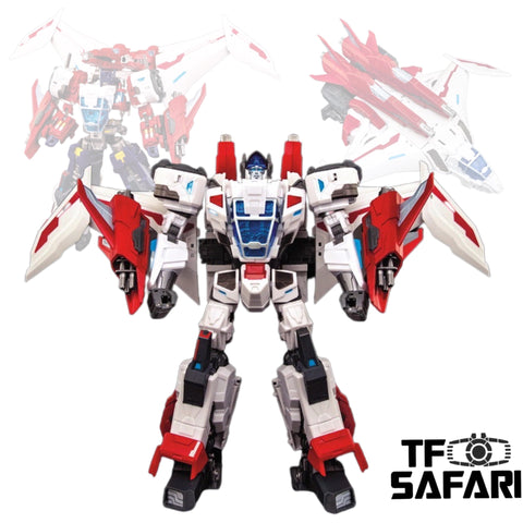 MakeToys MT MTCD-05 MTCD05 Buster Skywing  (Jet Fire) White Version