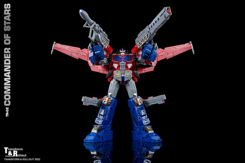 Transform and Rollout TR-02 TR02 Commander of Stars (Transformers Galaxy Force Optimus Prime) Galaxy Convoy 24cm / 9.5mm