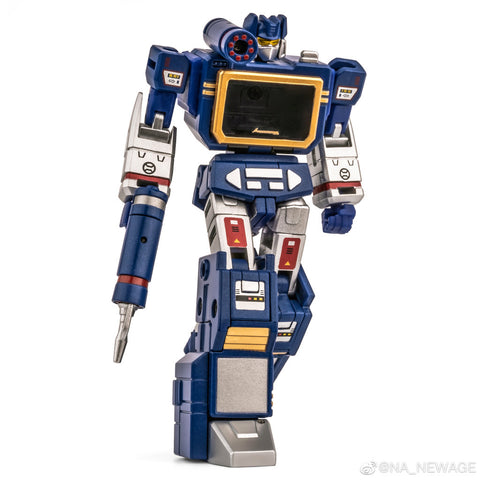 NA NewAge H21EX H-21EX Scaramanga ( Soundwave ) Toy Color 4 in 1 pack Toy Color Version New Age 9cm / 3.5"