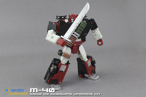 Matrix Workshop M-40 M40 Weapons  for WFC Siege G2 Black Sideswipe / Alpha Strike Upgrade Kit (Painted)
