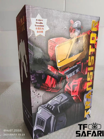 Keith's Fantasy Club KFC EAVI Metal Phase 4A Transistor (Blaster / Twincast) Original Pure Red 24cm