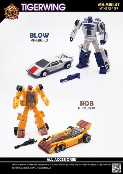 4th Party MHZ Toys MH-MINI-07 Tigerwing （Oversized KO MS-Toys Menasor ...