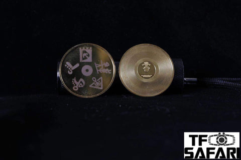ZX Studio ZX-06 Golden Disks for WFC Kingdom Beast Wars 2 in 1 set Upgrade Kit