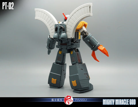 Pangu Toys PT-02 PT02 Mighty Miracle God (Omega Supreme) w/ Upgrade Kit 27cm / 10.7"