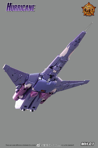 4th Party MHZ Toys MH01 MH-01 Hurricane Not FT39 Quietus (Cyclonus MP size)  28cm / 11"