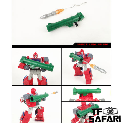 Shockwave Lab SL168 SL-168 Rocket Launcher Part for Studio Series SS86 Ironhide Upgrade Kit