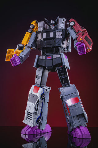 Magic Square MS-Toys MS-B34 MS B-34 Highway Overlord ( Stunticon, Menasor ) 5 in 1 Set 12cm / 4.7"