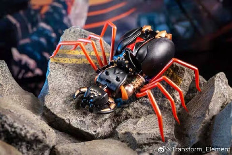 Transform Element TE MM001 TE-MM001 Blackarachnia (Legend Class) 8cm / 3.5"