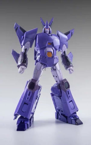 XTransbots MX-III+ MXIII+ MX-3+ MX3+ Eligos (Cyclonus ) Metallic Version X-transbots 28cm / 11"