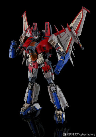 Cyber-Factory Cyberfactory CF-01 CF01 Star Storm Starscream 26cm / 10.25"