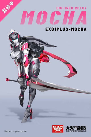 Big Fire Bird Toy EX-01 Plus EX01Plus EX01P Mooka Mocha (Arcee) 19cm / 7.5"