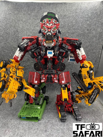 Mechanical Alliance Mechanical Team MT-08 MT08 Excavate Warrior (Oversized Studio Series Demolisher ROTF Devastator )