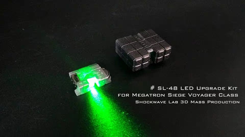 Shockwave Lab SL-48 SL48 LED Upgrade Kit for Siege Megatron (Voyage Class) Upgrade Kit