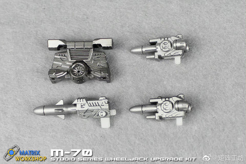 Matrix Workshop M70 M-70 Weapon set & Back Pack for Studio Series 81 SS81 Wheeljack (in Bumblebee Movie) Upgrade Kit