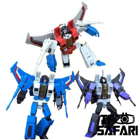 Magic Square MS-Toys MS-B26 MSB26 Tornado Team (Starscream, Thundercracker, Skywarp Legends Class) 3 in 1 set 10cm, 4"