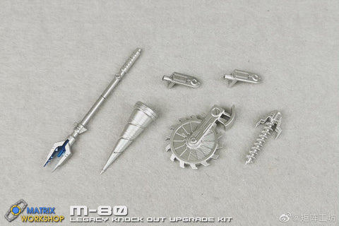 Matrix Workshop M80 M-80 Weapon set  for Generations Legacy Deluxe Knockout Upgrade Kit