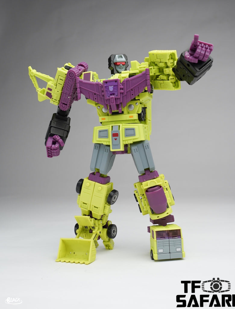 Magic Square MS Toys Constructor Devastator Combiner 3 sets (2 in 1 se ...