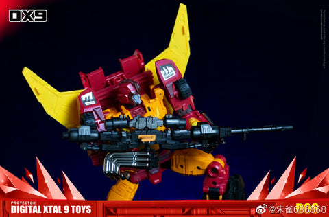 DX9 Toys D-06M D06M Carry (Not Hot Rod Rodimus) Metallic Painting Version 24cm