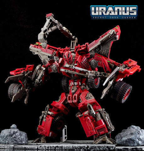 Devil Saviour (BombusBee) DS-03 Compresor (Overload of ROTF Devastator Constructicons) 18cm / 7"