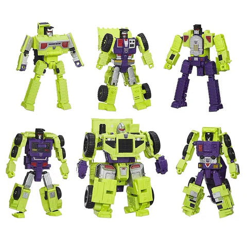 NB No-Brand IDW Combiner Wars CW Devastator 6 in 1 Set (Minified Non-Official Version, No Box) 32cm / 12.5"