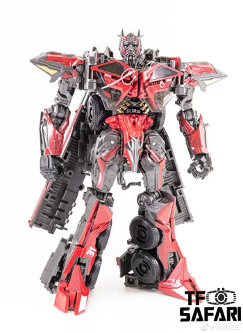 4th party BW BAIWEI TW1024 DOTM Dark of the Moon Sentinel Prime (Modified KO SS61 SS-61) & Weapon Set 18 cm / 7"