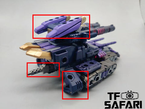 Black Soil Lab BS05 BS-05 Upgrade Kit for Legacy Evolution Comic Universe Tarn Upgrade Kit