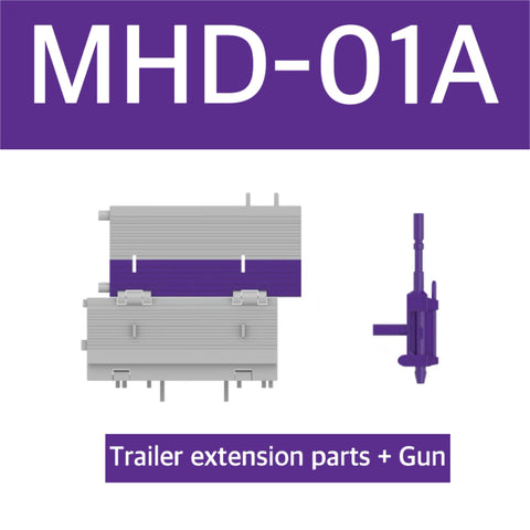 【Pre-Order】Magic Hand Studio MHD01 MHD-01 Upgrade Kit Trailer Extension / Leg Extension Part / Motormaster Weapon for Generations Legacy Series Menasor / Motormaster Upgrade Kit