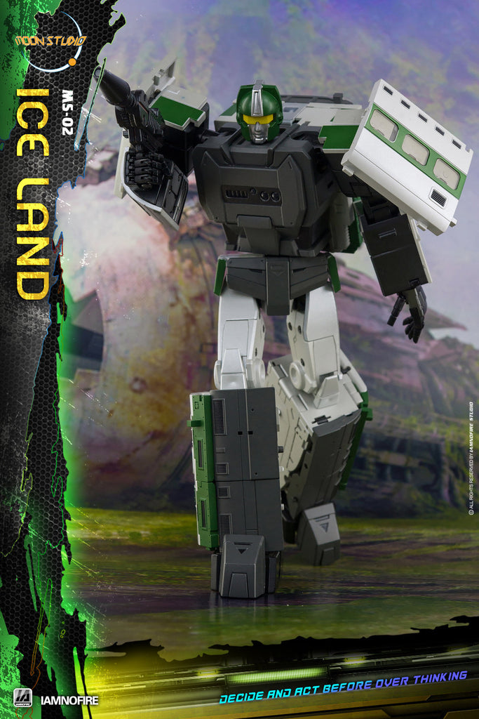 Moon Studio MS-02 Ice Land, Radiatron (Not G1 Yukikaze, Raiden ) 21cm ...