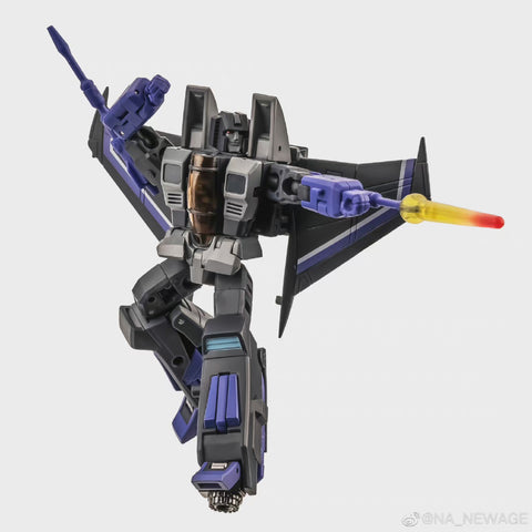 NA NewAge H15C H-15C Samael ( Skywarp ) New Age 4th Anniversary Version 9cm / 3.5"