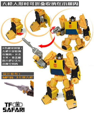 Go Better Studio GX-18 Upgrade Kits for WFC Earthrise Sunstreaker Upgrade Kit