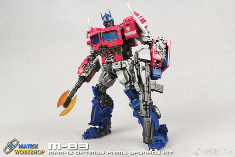 Matrix Workshop M83 M-83 Energon Axe for MPM-12 MPM12 Bumblebee Movie Earth Mode Optimus Prime Upgrade Kit