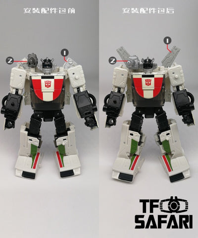 Go Better Studio GX-08 Uptrade Kit for WFC Earthrise Wheeljack ( Upgrade Kit+ Gap Fillers)