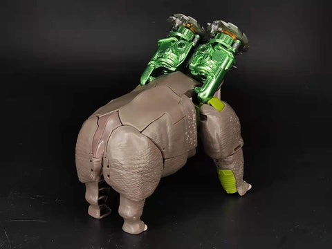 BDT Studio  BDT-18 BDT18 Weapon set （Double Saw Blade Gatling Guns ） for WFC Kingdom Rhinox Upgrade Kit