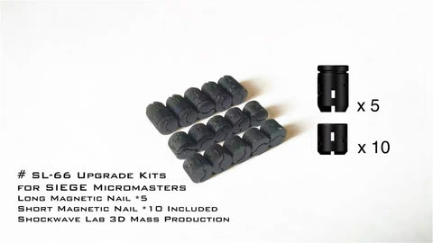 Shockwave Lab SL66 SL-66 Chest Gap Fillers for WFC Siege Micromasters Upgrade Kit