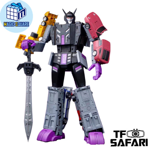 Magic Square MS-Toys MS-B34 MS B-34 Highway Overlord ( Stunticon, Menasor ) 5 in 1 Set 12cm / 4.7"