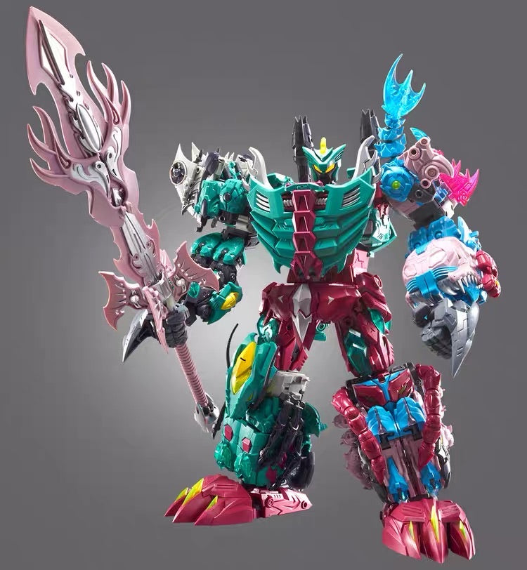 TFC Toys P01-P06 Poseidon Combiner（Piranacon） Full set of 6 set Reissu –  TFSAFARI