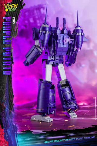 Lemontree Toys  LT-03 LT03 Purple Potato (Shockwave) Starship 22cm / 8.7"