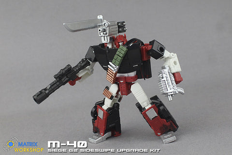 Matrix Workshop M-40 M40 Weapons  for WFC Siege G2 Black Sideswipe / Alpha Strike Upgrade Kit (Painted)