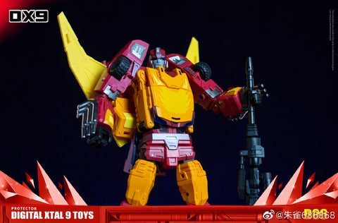 DX9 Toys D-06M D06M Carry (Not Hot Rod Rodimus) Metallic Painting Version 24cm