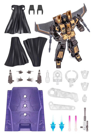 NA NewAge H13D H-13D Hodur ( Starscream Black & Gold Version ) New Age 9cm / 3.5"