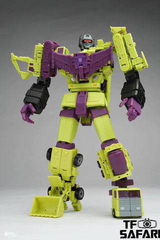 Magic Square MS Toys Constructor Devastator Combiner 3 sets (2 in 1 set) 25cm / 9.85"