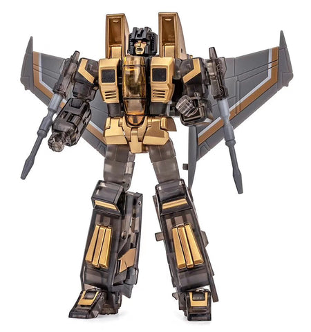 NA NewAge H13D H-13D Hodur ( Starscream Black & Gold Version ) New Age 9cm / 3.5"