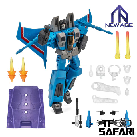 NA NewAge H14C H-14C Leviathan ( Thundercracker ) New Age 4th Anniversary Version 9cm / 3.5"k