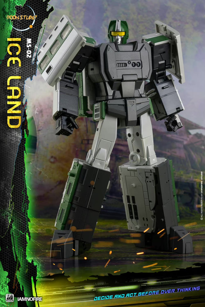 Moon Studio MS-02 Ice Land, Radiatron (Not G1 Yukikaze, Raiden ) 21cm ...