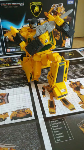 4th Party NB No-Brand MP39 MP-39 Sunstreaker (Non-Official Version)