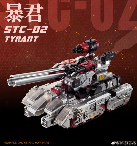 TFC Toys STC-02 STC02 Tyrant (Dominant Megatron) 24cm / 9.5"