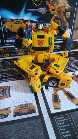 4th Party NB No-Brand MP39 MP-39 Sunstreaker (Non-Official Version)